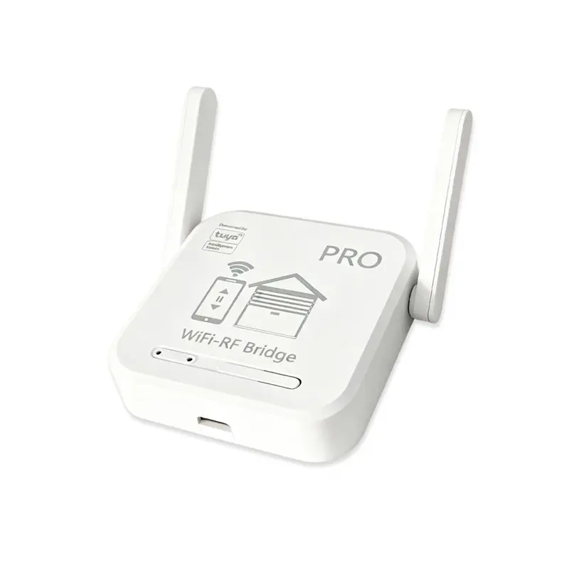 ABKQ-Wifi-RF Bridge Smart Door Controller Tuya 310-580Mhz Smart App For Remote Control And Voice Control Via Smartphone A