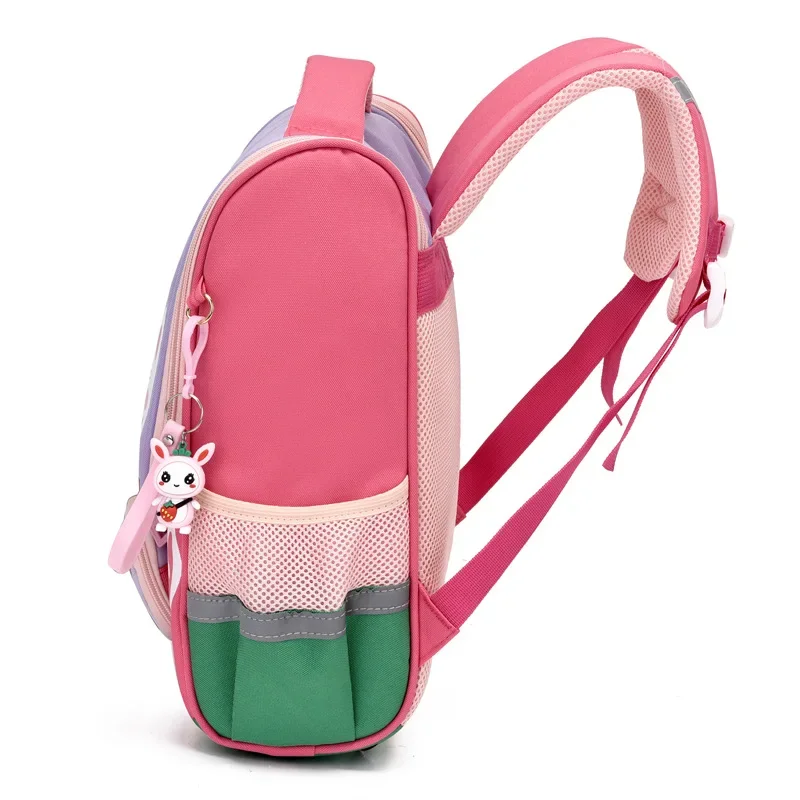 Grade1-2 Cartoon Primary School Backpacks for Girls Cute Cat School Bag Boys Dinosaur Kids Backpack