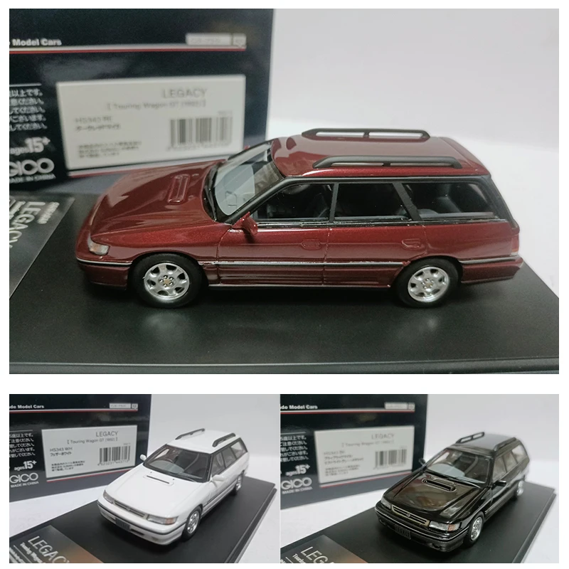 โมเดลรถ Hi Story 1/43 สเกลเรซิ่น Legacy GT 1992 Touring Wagon ของสะสมสำหรับผู้ใหญ่ ของที่ระลึก ของขวัญ แบบตั้งโชว์