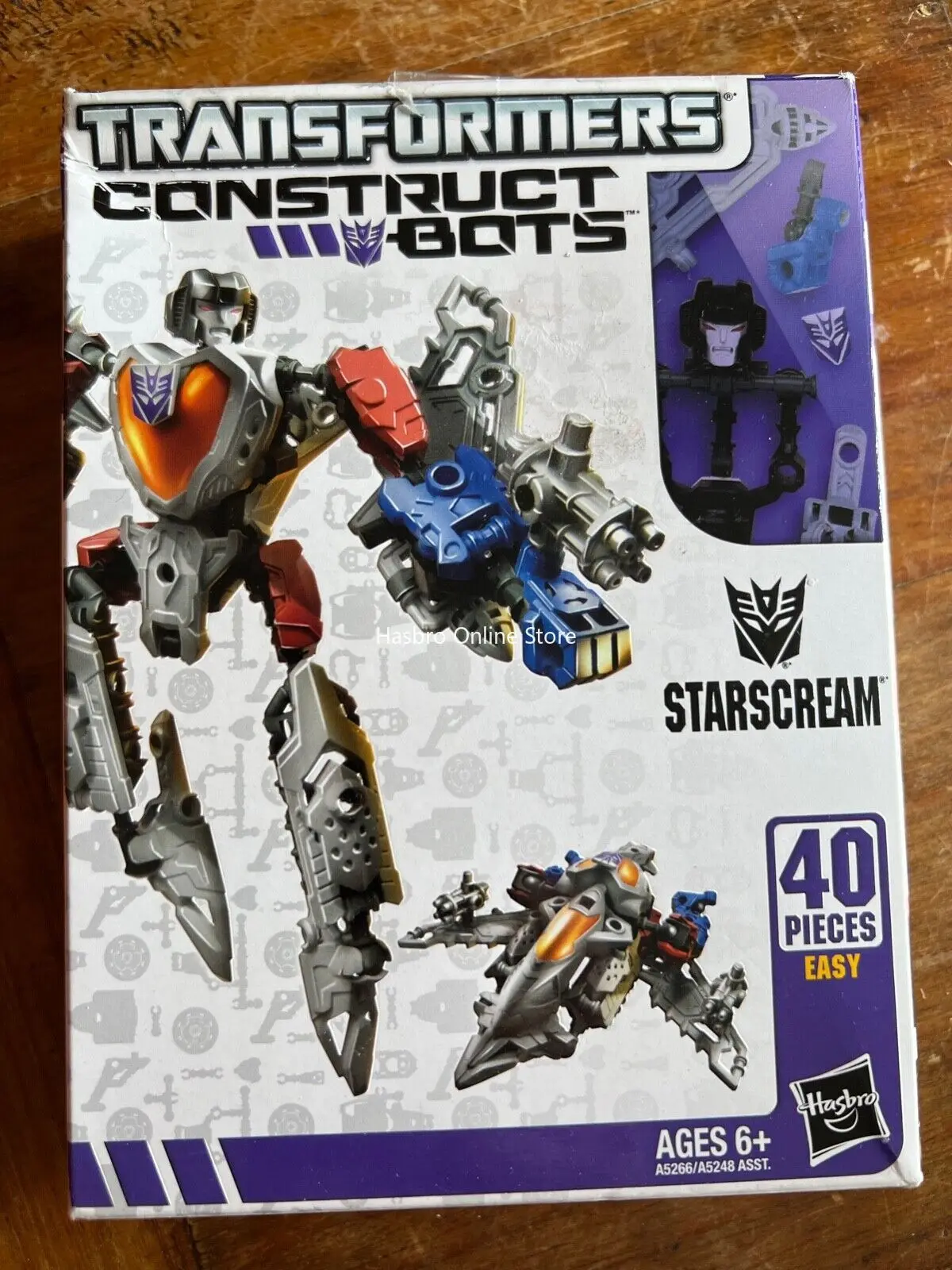 Hasbro Transformers Construct Bots Scout Starscream A5266