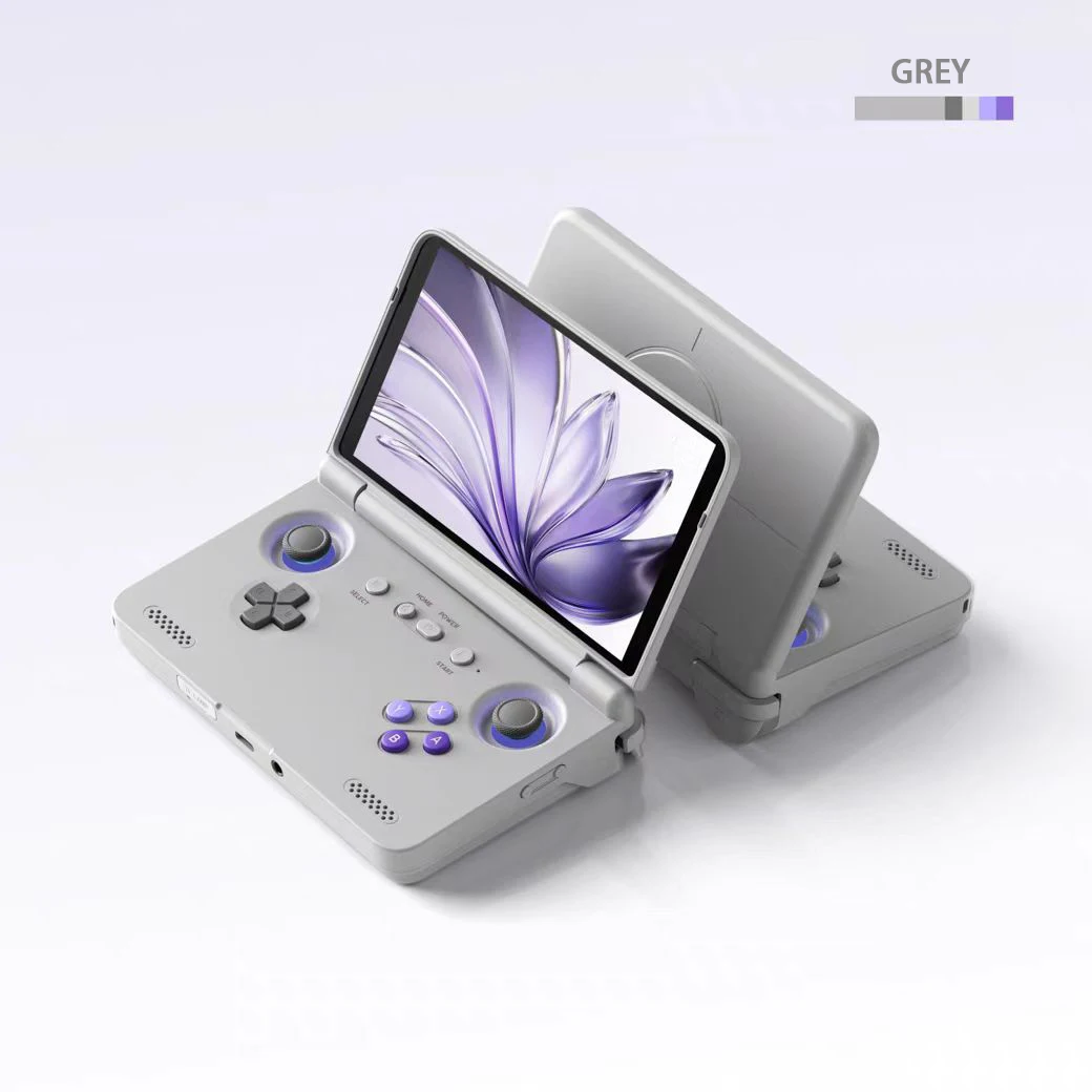 2025 Retroid Pocket Flip2 Retro Handheld Game Console Android13 5.5 Inch AMOLED Touch Screen Video Player Wifi Bluetooth PSP PS2
