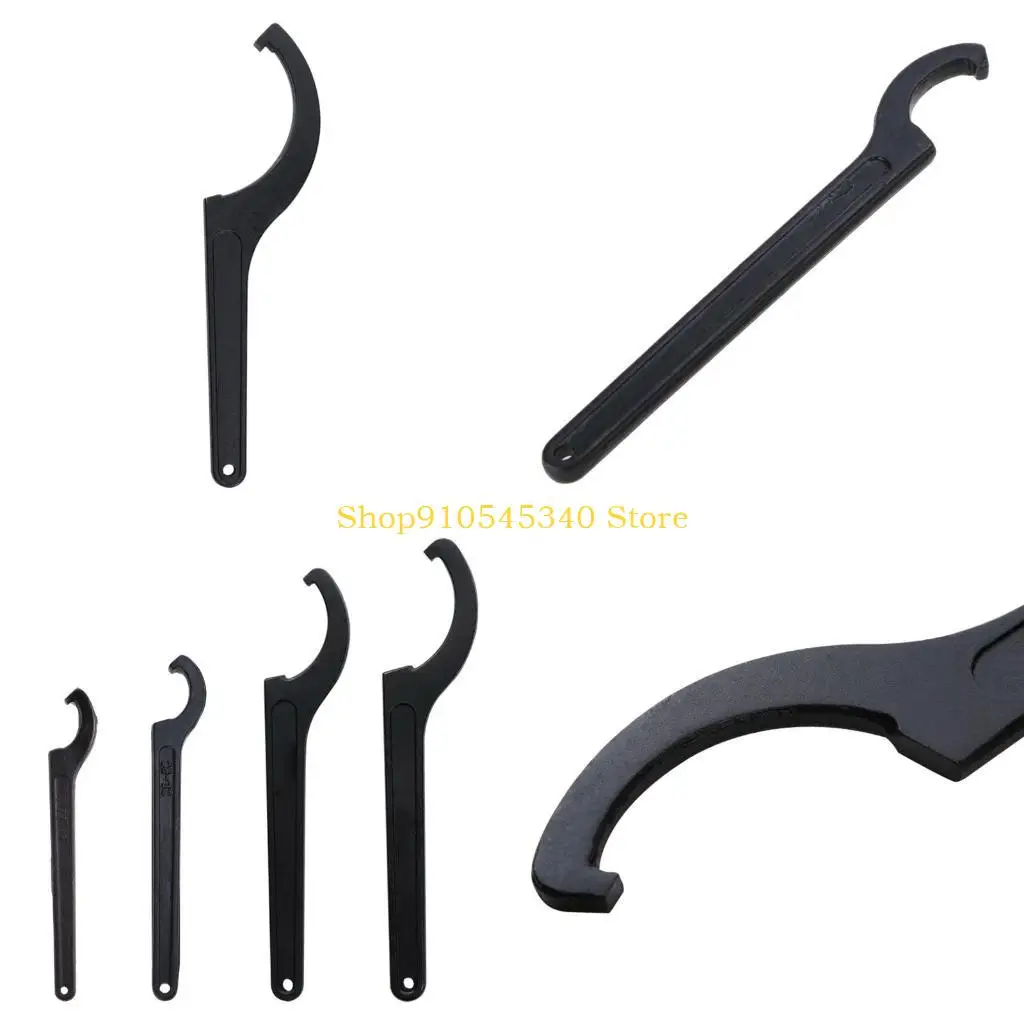 U2JA Universal C Hook Wrench Adjustment Round Nut Hook Wrench Chuck Rear ShockSpanner