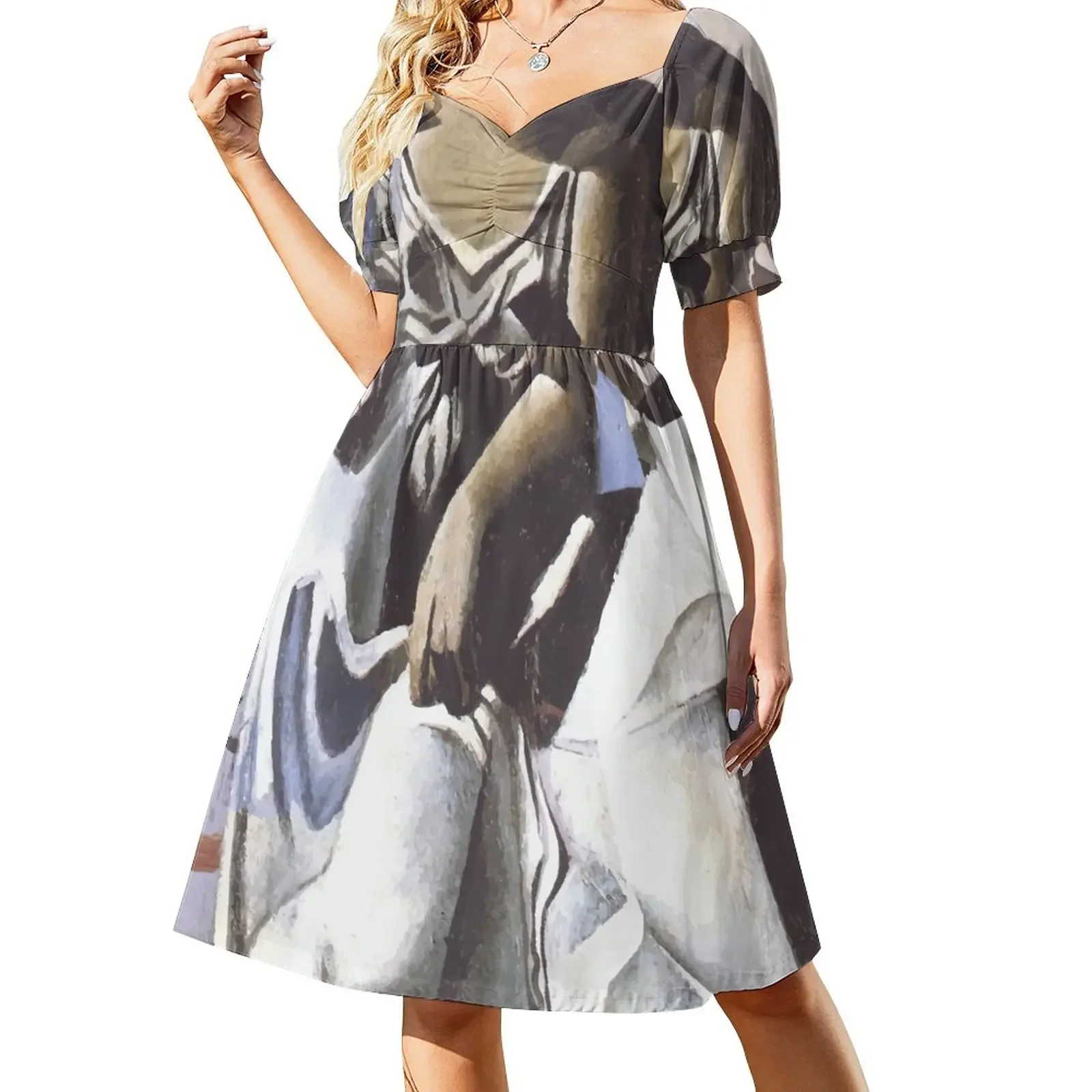 Salvador Dali Venus and Sailor (Homage to Salvat Papasseit) Short-Sleeved Dress Dresses for wedding party Dress women