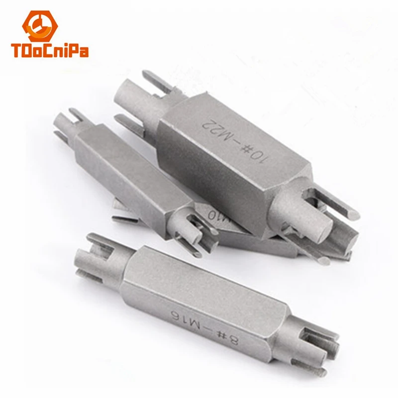Hexagonal Double-headed Broken Tap Extractor Tap Extractor Broken Thread Tap Thread Retractor Thread Extractor Tool