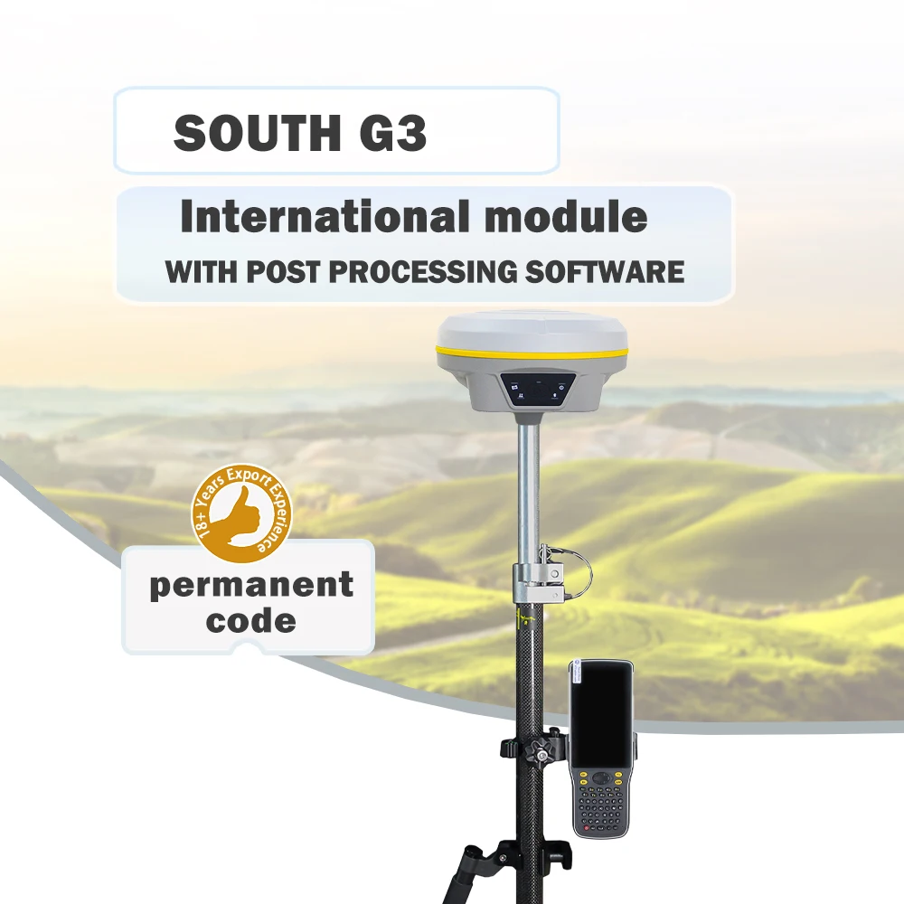 SOUTH Galaxy G3 Cheapest Gnss Receiver With Google Maps Updatable Surpad Software Survey Equipment Gps Rtk