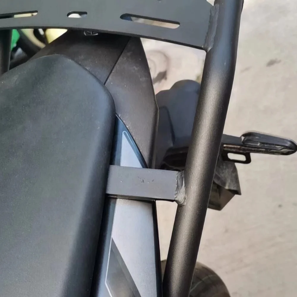 FOR Yamaha MT03 Rear Rack Modification for Sport Bikes Multi-Size Slotted Holes Compatible with Various Top Cases Heavy-Duty