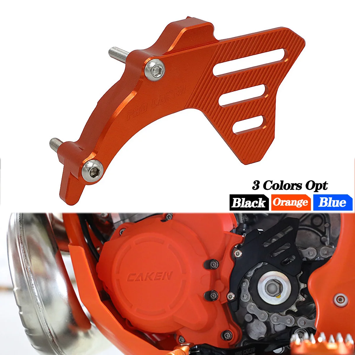 Front Sprocket Cover Case Saver Protector Chain Guard For KTM SX SXF EXC EXC-F XC XCF XCW TPI FC TE TX 250 300 350 2017-2022