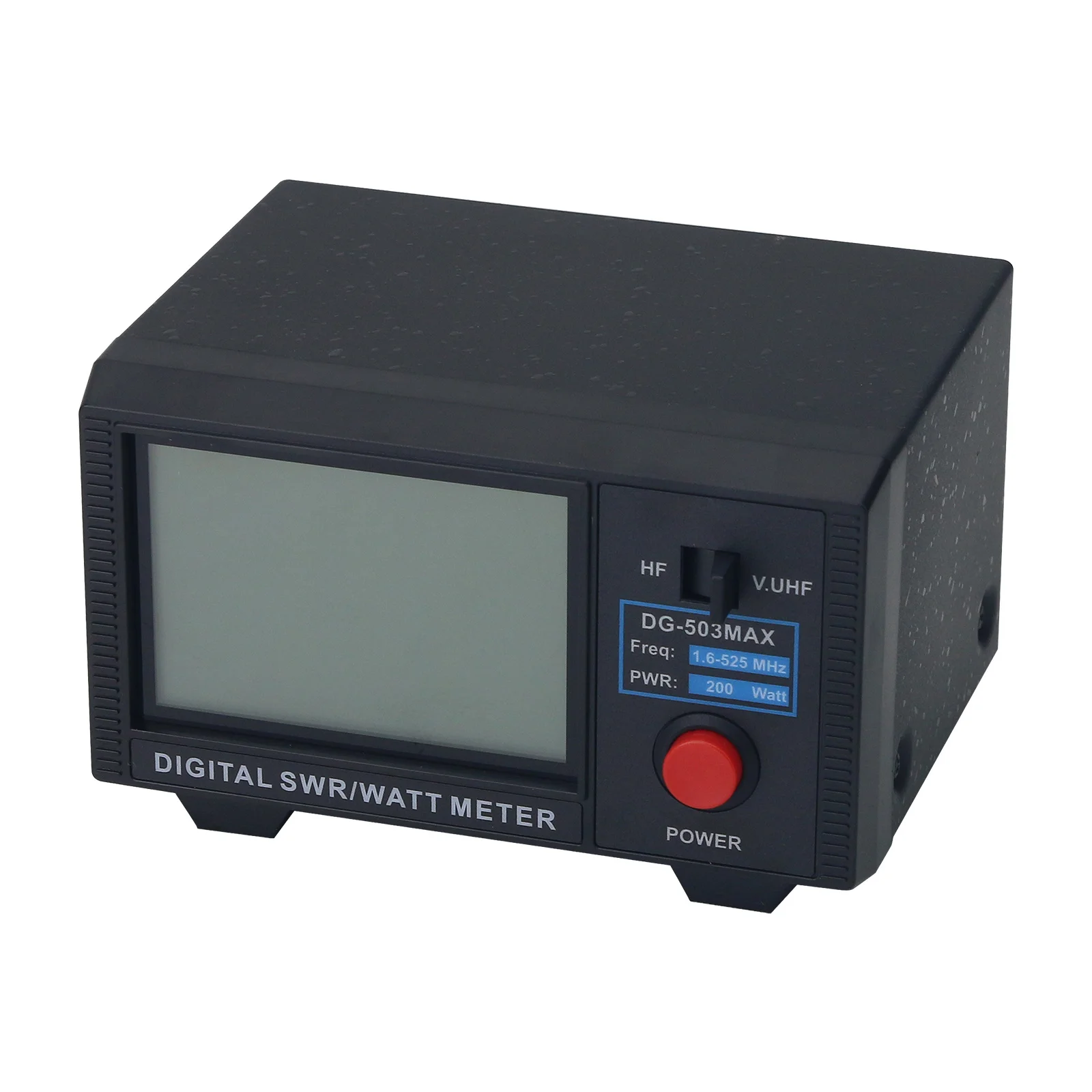 NEW DG-503MAX Digital SWR Meter CW/FM/SSB/AM/DMR SWR Watt Meter HF/VHF/UHF 1.6-525MHz 200W with 3.5-inch LCD view 5