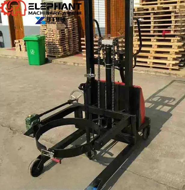 Factory Direct 1.5 Ton Full Electric Pallet Stacker High Lifting Stable Hydraulic Warehouse Forklift Stacker