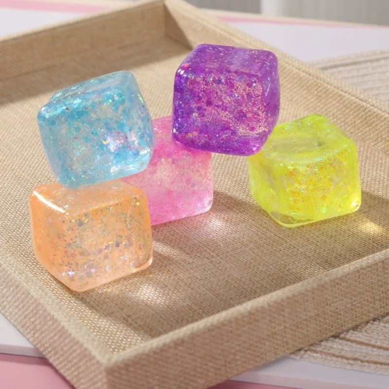 Nice Cube Squishy Stress Cube Slow Rising High Density Ice Squeeze Sensory Fidget Toy Anxiety Stress Relief for Adults 2026 New