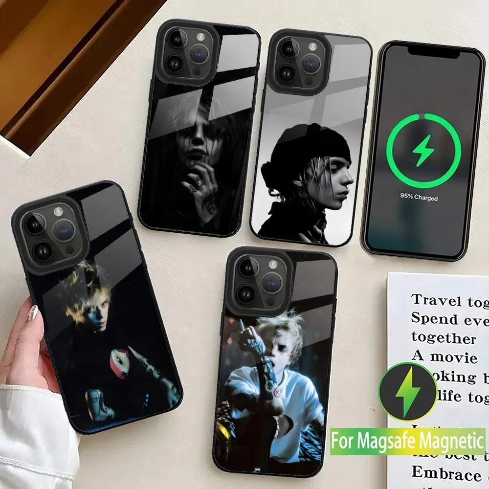 Pharaoh Rapper Phone Case For iPhone 16,15,14,13,12,11,Plus,Pro,Max Mini Magsafe Magnetic Wireless Charging