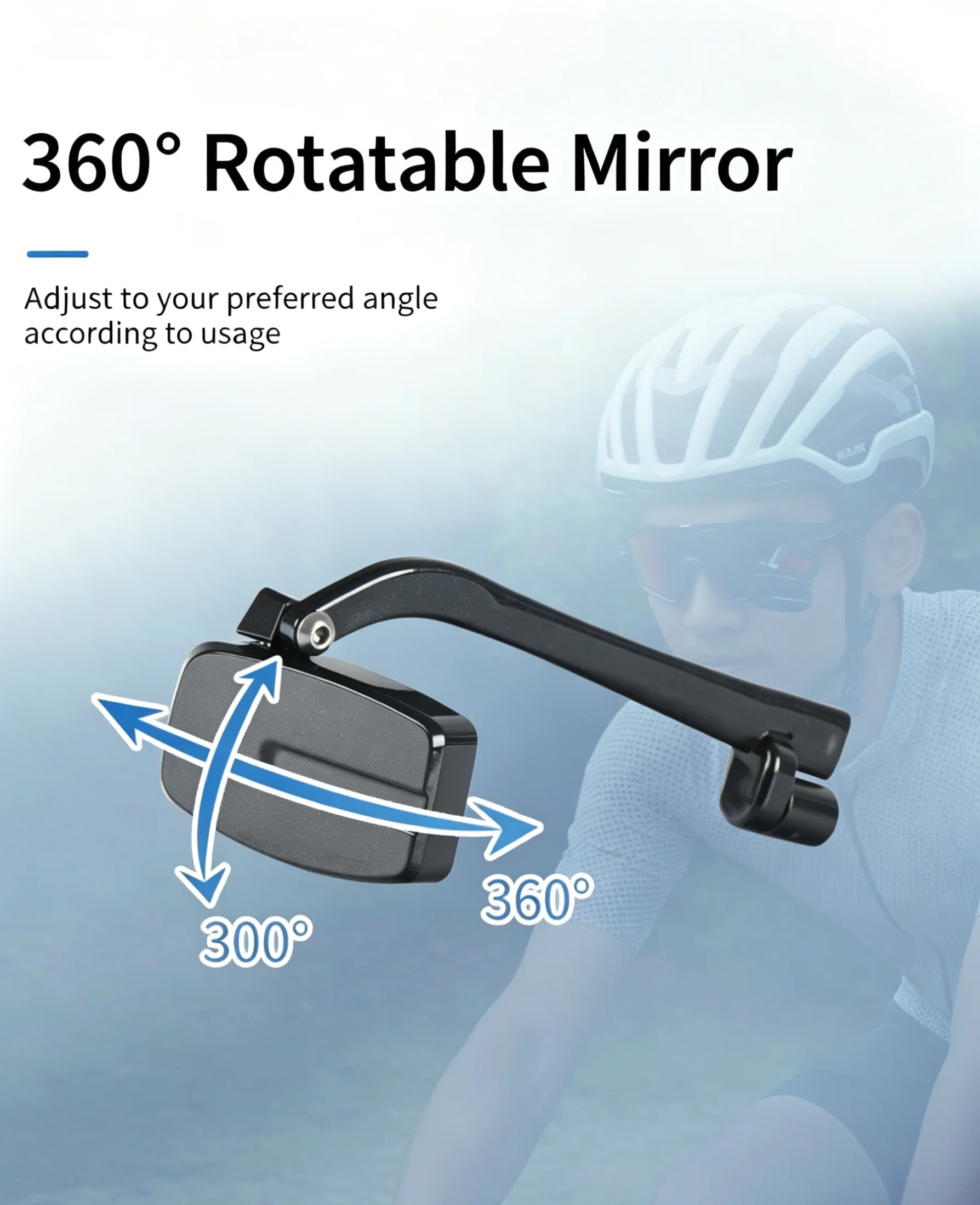Bisiklet Dikiz Aynası 360 °    - Aero Cycling Helmet incelemesi ve fiyatı