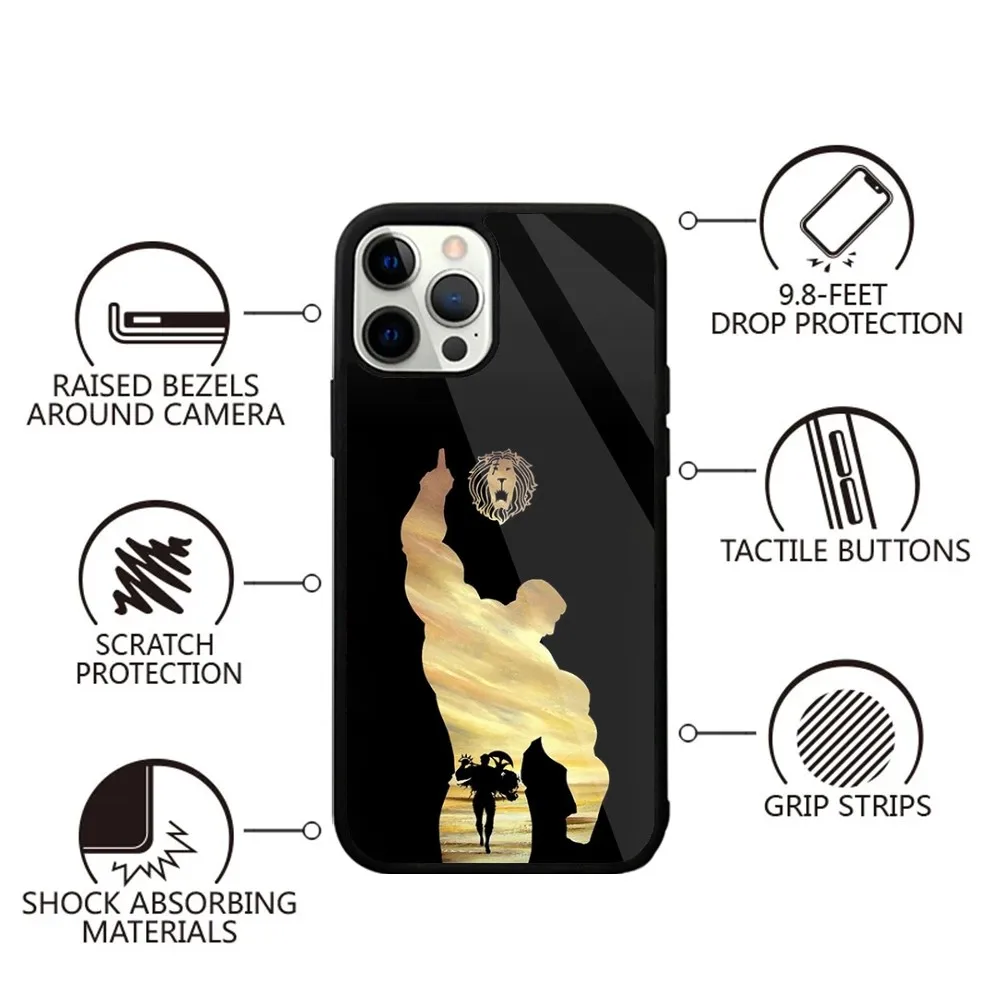 Escanor Seven Deadly Sins  Phone Case For iPhone 15,14,13,12,11,Plus,Pro,Max Mini Magsafe Magnetic Wireless Charging