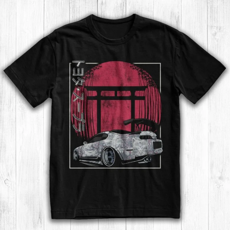 

00013217#A-JDM Japan T-Shirt, Street Racing Graphic Tee, Japanese Tuner Tshirt