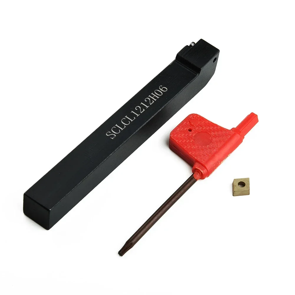 SCLCL1212H06 12*100mm Left Hand Lathe Turning Tool Holder With 1PC CCMT0602 95 Degrees Practical Tool Accessories