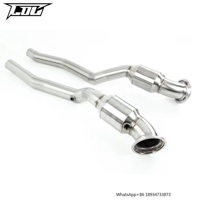 

Downpipe For Ferrari Ff/F12/812 Berlinetta 6.3 2012- Exhaust System Stainless Steel Exhaust Downpipe