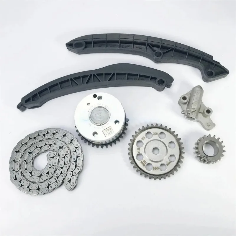 7PCS 03C198229B 03C109158H Timing Chain Kit for VW Jetta BLG BMY for A3 Beetle Golf Tiguan Scirocco 1.4TFSI 03C109088G