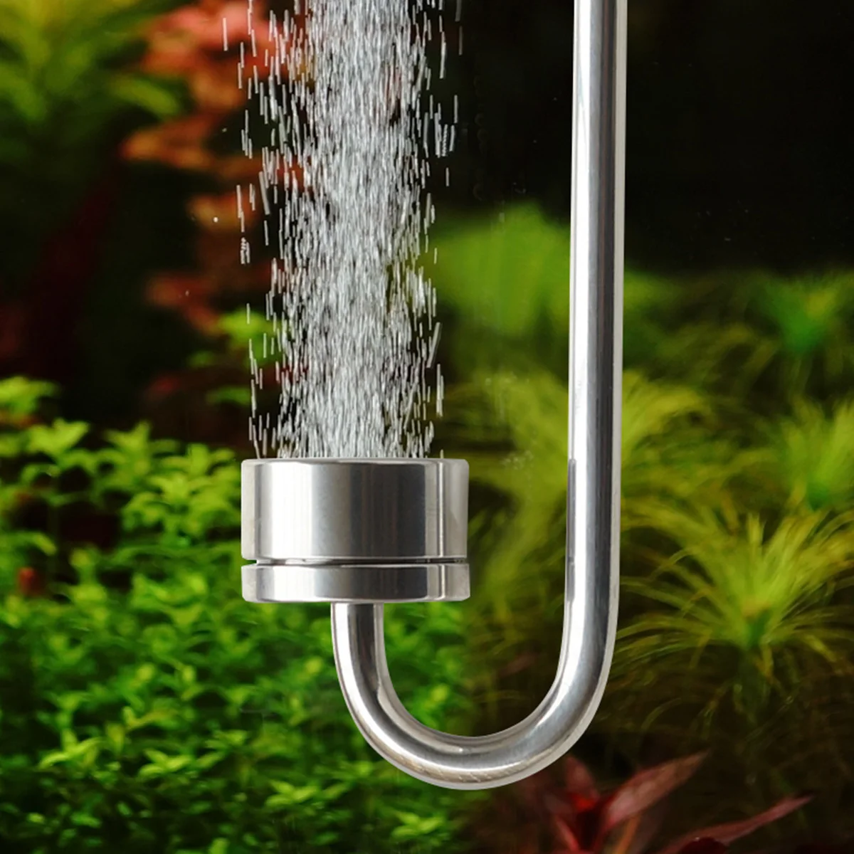 

Stainless Steel CO2 Glass Tube for Aquarium Planted Tank CO2 Injection U Shape Design Fish Tank Decor Pet
