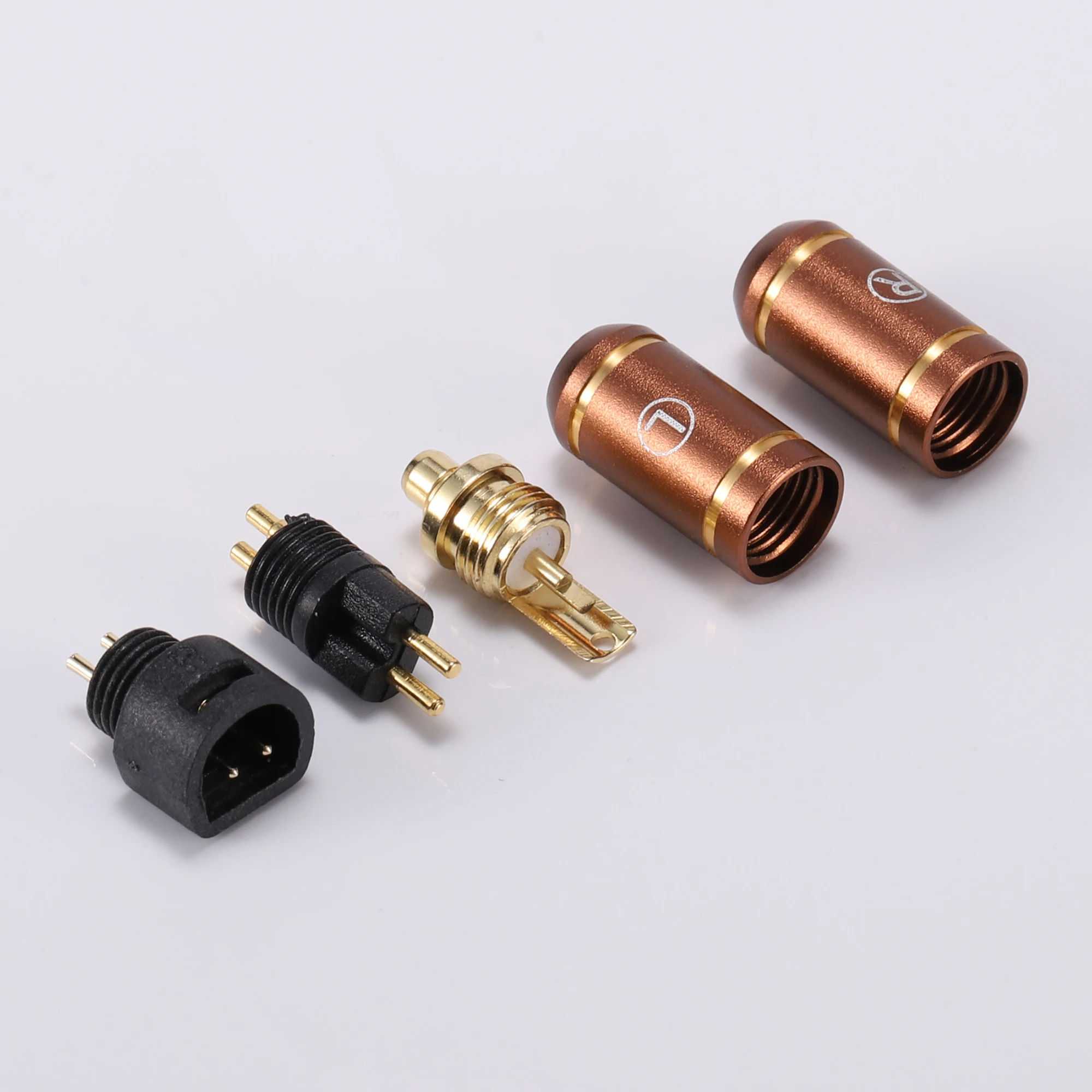Headphone upgrade accessories 3.5 stereo 4.4 balanced 2.5 four-level plug + slider + splitter + pin mmcx 0.78 qdc IE800