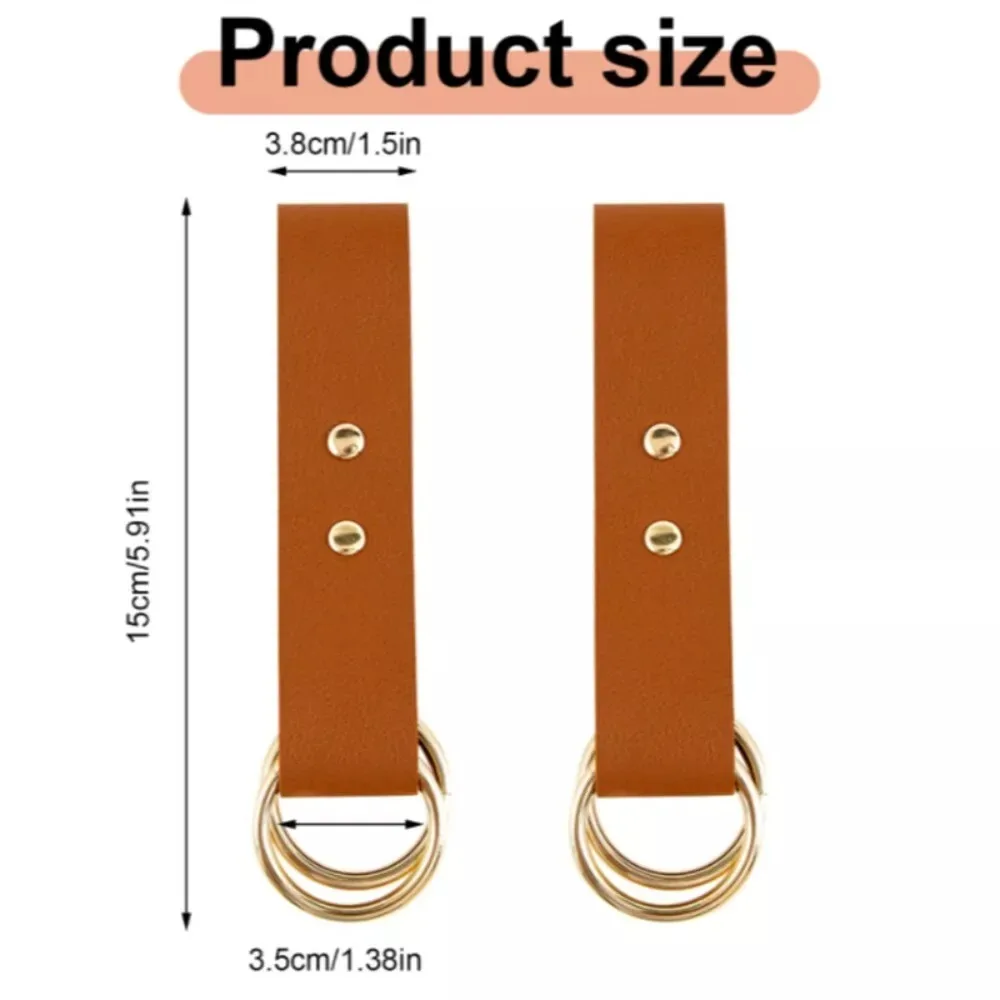 Nieuwe Retro Metalen Rok Haak Riem Pu Lederen Riem Accessoires Haak Riem Hip Draagbare Gothic Middeleeuwse Rok Riem