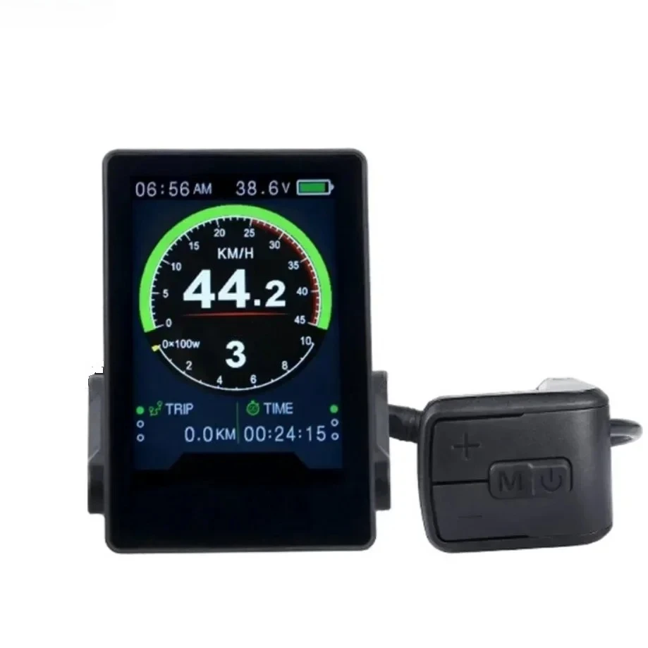 

TSDZ2 TSDZ2B 860C Цветной ЖК-дисплей VLCD5 Контроллер электровелосипеда 8PIN 6PIN для двигателя среднего привода TSDZ