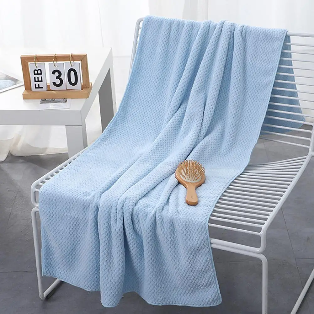 High-quality Bath Towel Breathable Bath Towel Luxurious High Density Coral Fleece Bath Towel for Fast for Beach for Ultimate