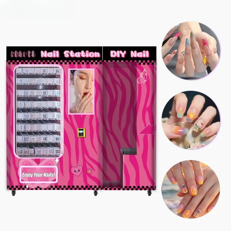 Custom Smartphone DIY Nail Printer Vending Machine with Portable Nail Printer Portable Nail Printer Vending Machine