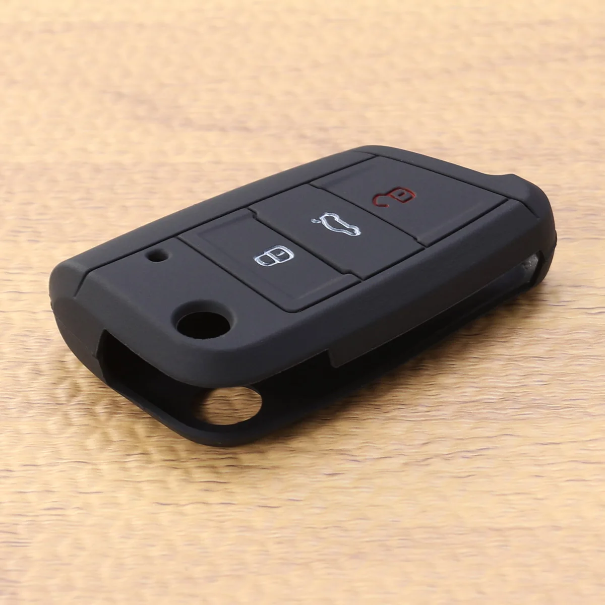 

Case For Car Cover Durable Soft Container Auto Case Cover Key Sleeve For Car Key Container Series Black