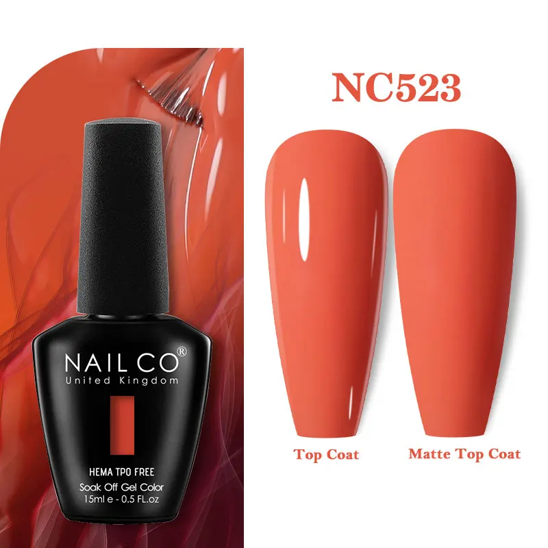 NAILCO 131 Kleuren TPO GRATIS HEMA Vernis Semi Permanente UV Vernis Gel Nagellak Nagels Art Gel Manicure TOP BASE Vernis Hybride