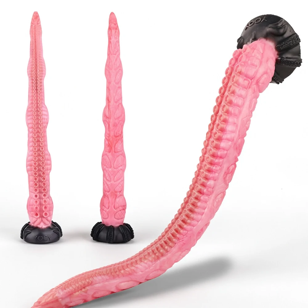 YOCY Long 63.5cm Octopus Tentacle Penis Monster Anal Dildos Prostate Vaginal Massager Silicone Sex Toy For Women Men Masturbator