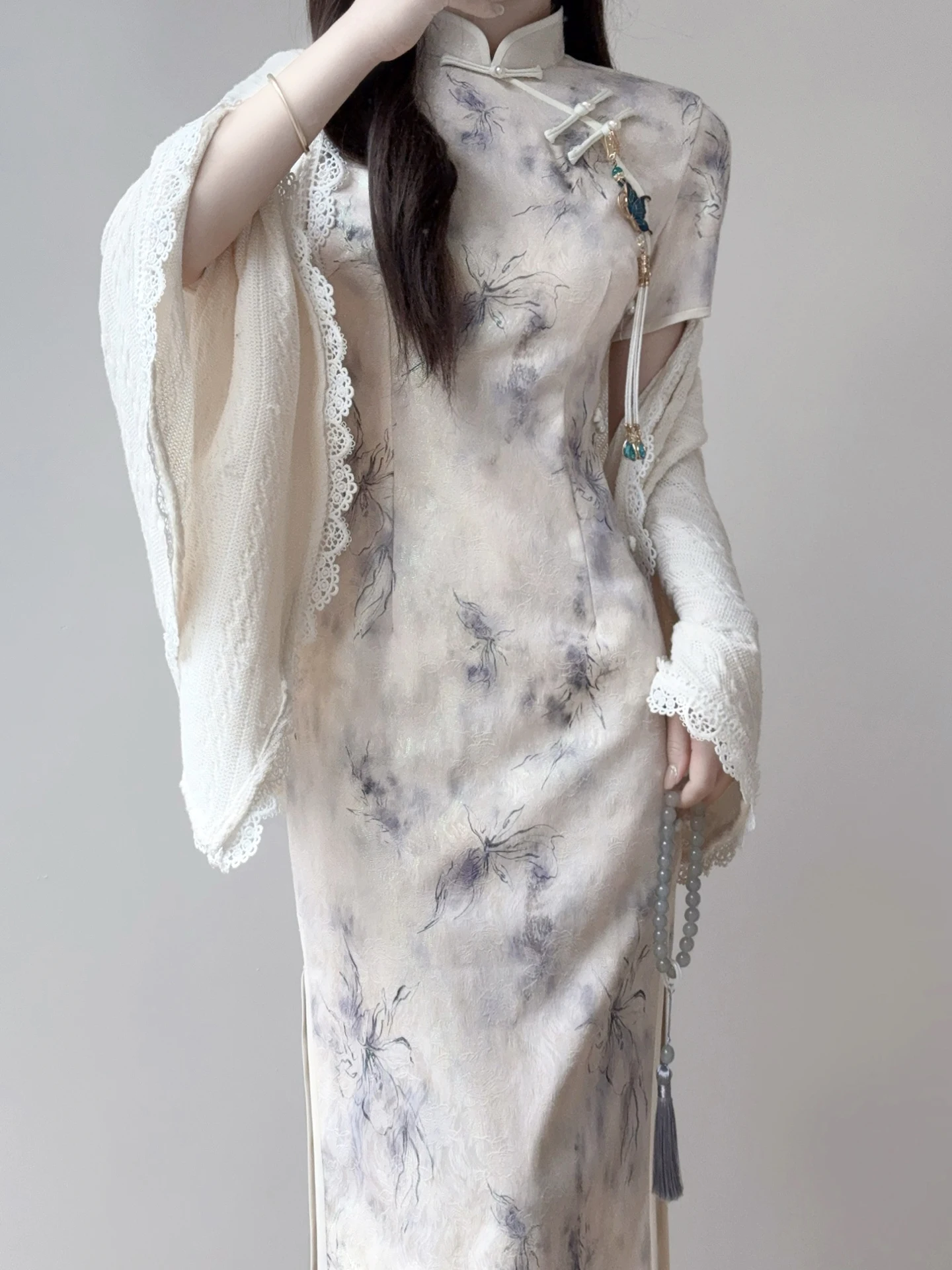 

Ele New Chinese Sle Dr Tailored Fit Daily Wear Summer Improved National Sle High End Simple And Refined