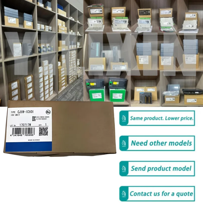 

Новые оригинальные модули CJ1W-IC101, CJ1W-II101, CJ1W-OD201, CJ1W-ID261 в наличии и готовы к отгрузке.