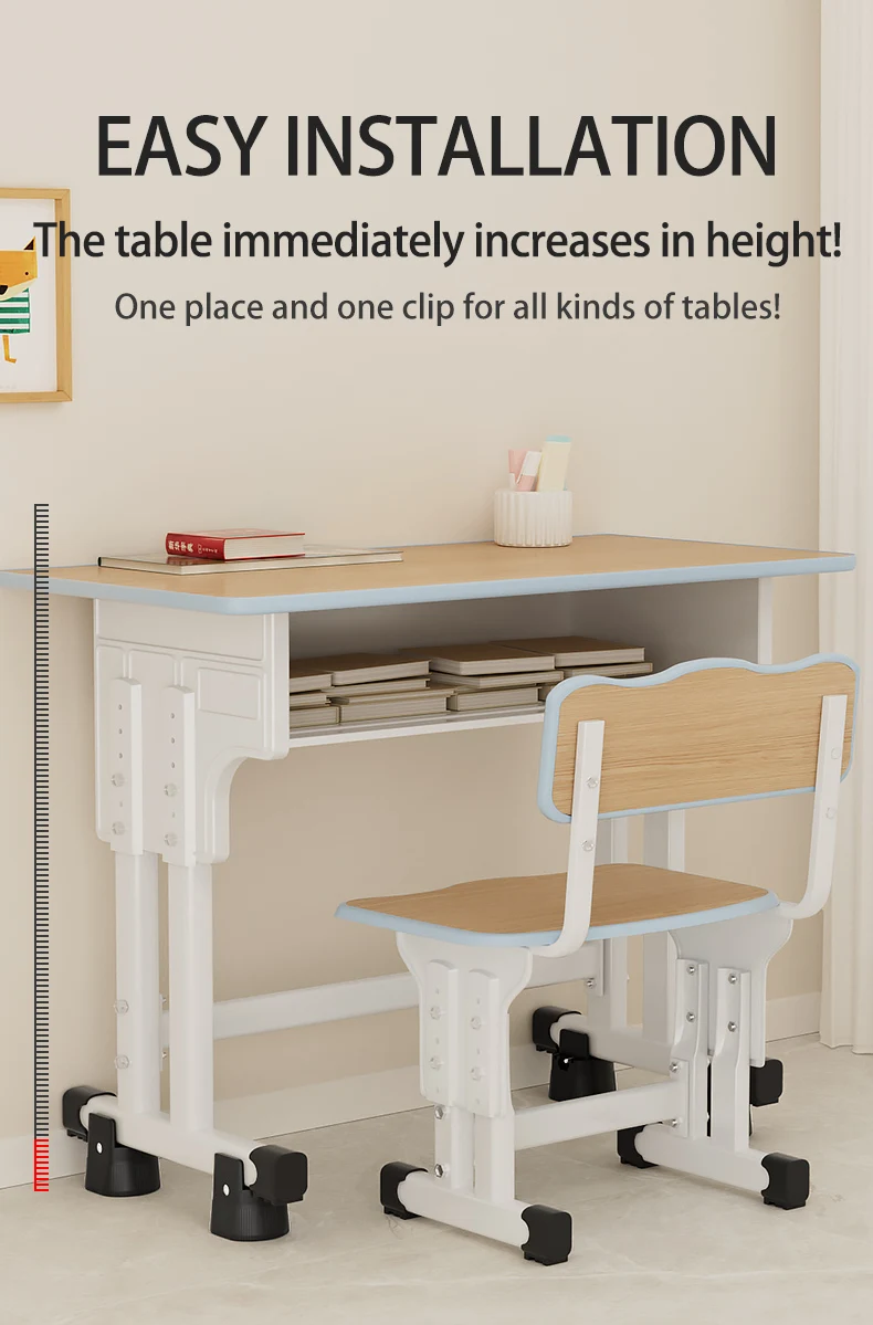Adjustable Splint-Type Furniture Protection Pads: Moisture-Proof, Shockproof; Fit Table/Chair/Stool Legs, Heightens