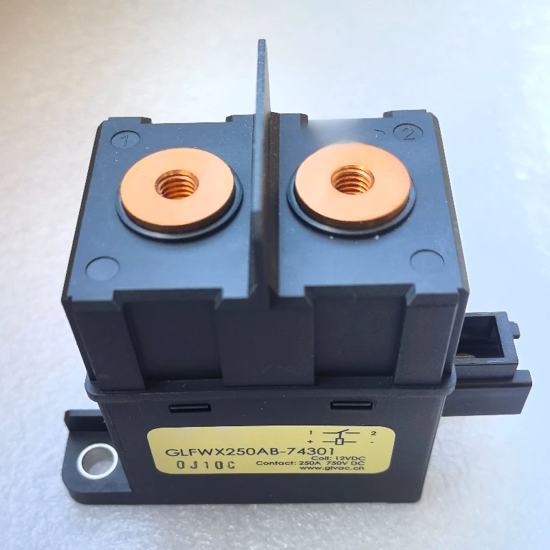 

High Voltage DC Contactor GLFX250AB-74301 Coil 12V Contact 750V250A Relay