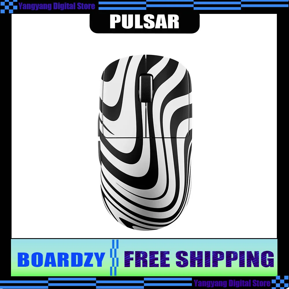 

Беспроводная игровая мышь серии Pulsar Prox NO X2CL-Boardzy, 36 г, легкий датчик 8K XS-1, 8K, 750IPS, регулируемый LOD Pulsar Boardzy