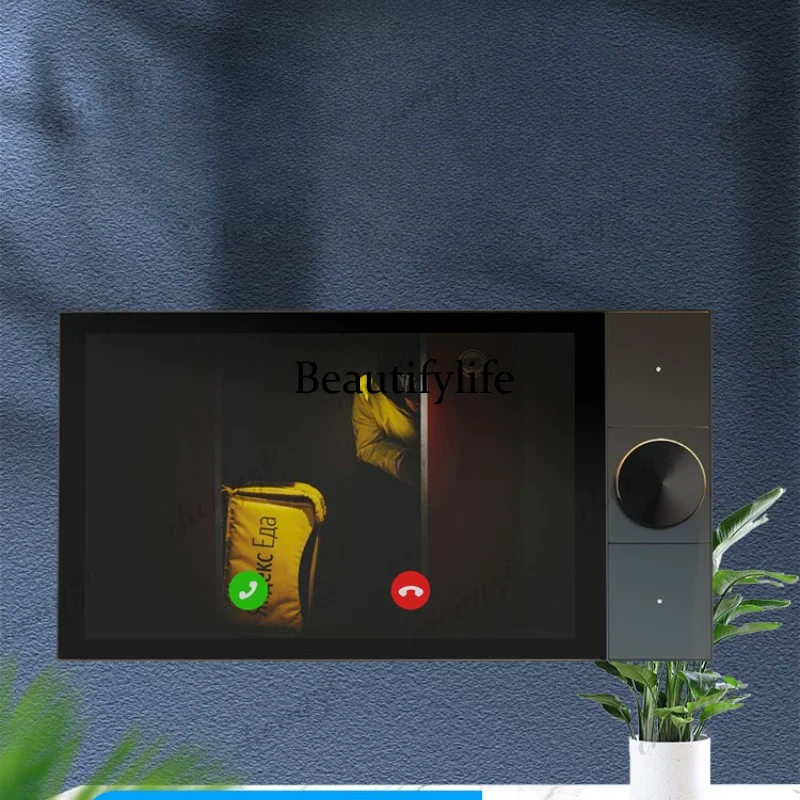 Central control screen 10-inch full screen gateway Smart home system Touch screen ZigBee gateway control