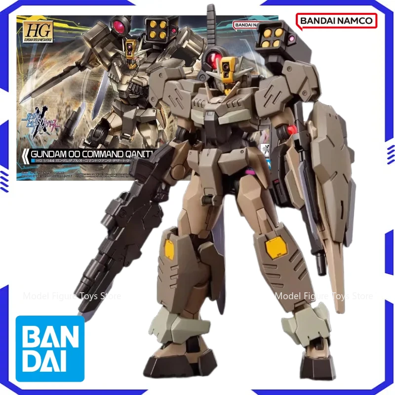 

Bandai Genuíno 1/144 HG-Gundam 00 Command Original set of mobile anime characters mobile warrior toy doll boy's birthday gift