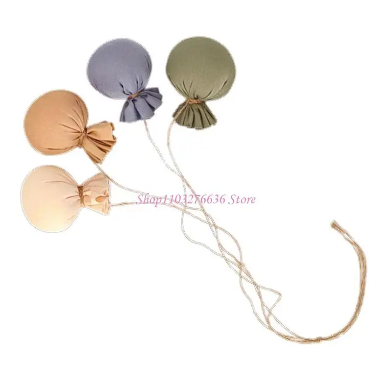 R6FD Newborn Photoshoot Props Soft Balloon Set Photostudio Props Infant Shower Gift