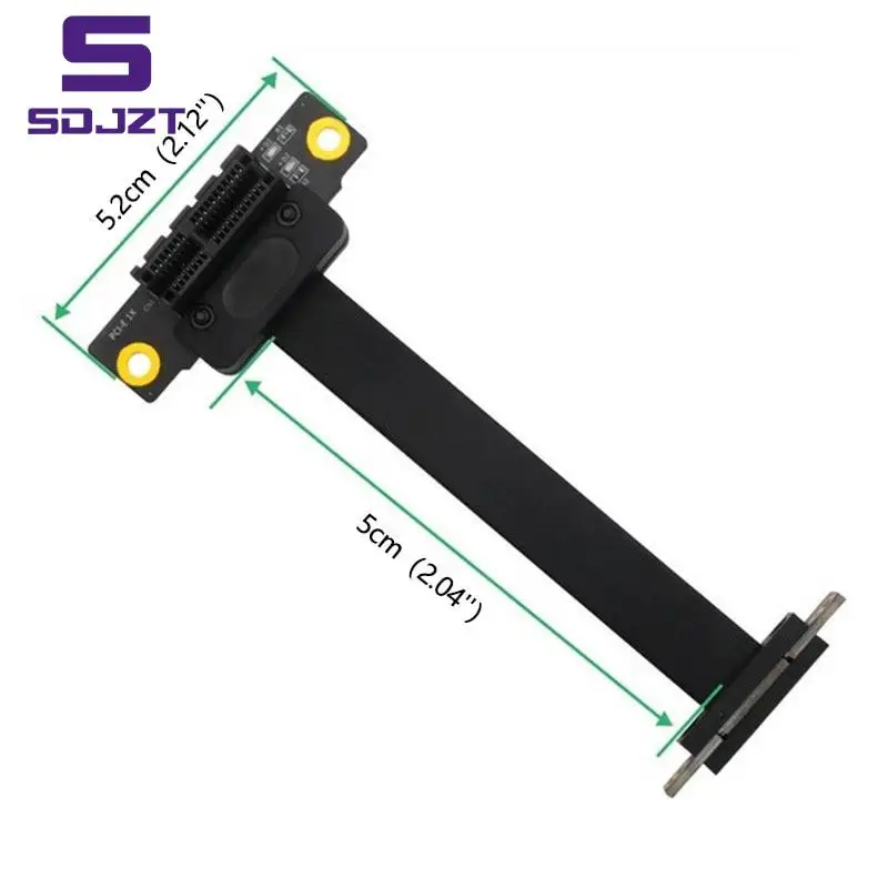 Riser Adaptador Fita Cartão, Cabo De Extensão, PCI-E 1X Slot, Extensor