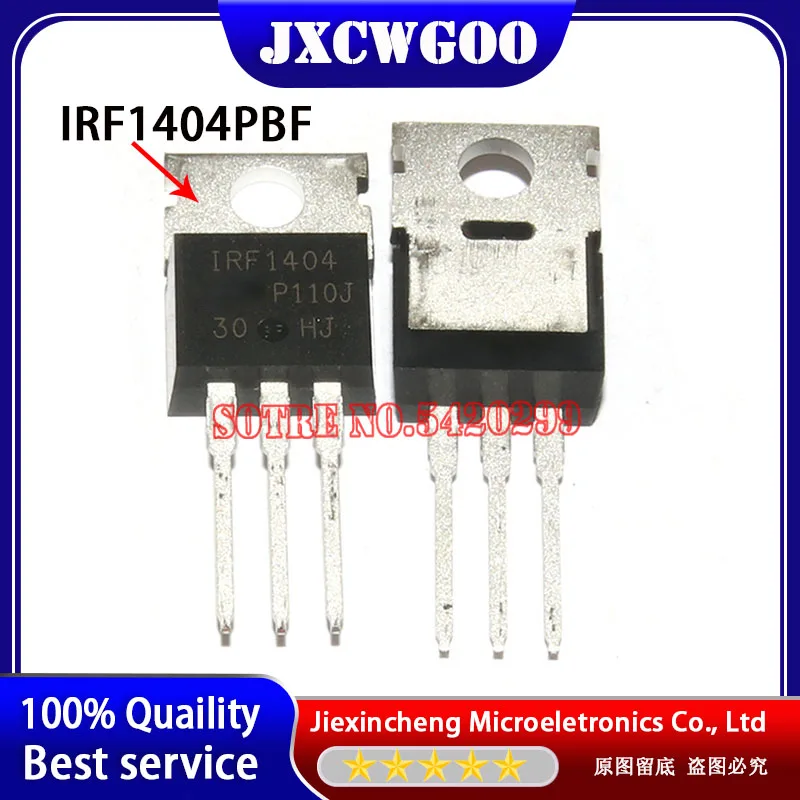 50pieces 100% New original IRF1404 IRF1404PBF 40V162A MOSFET