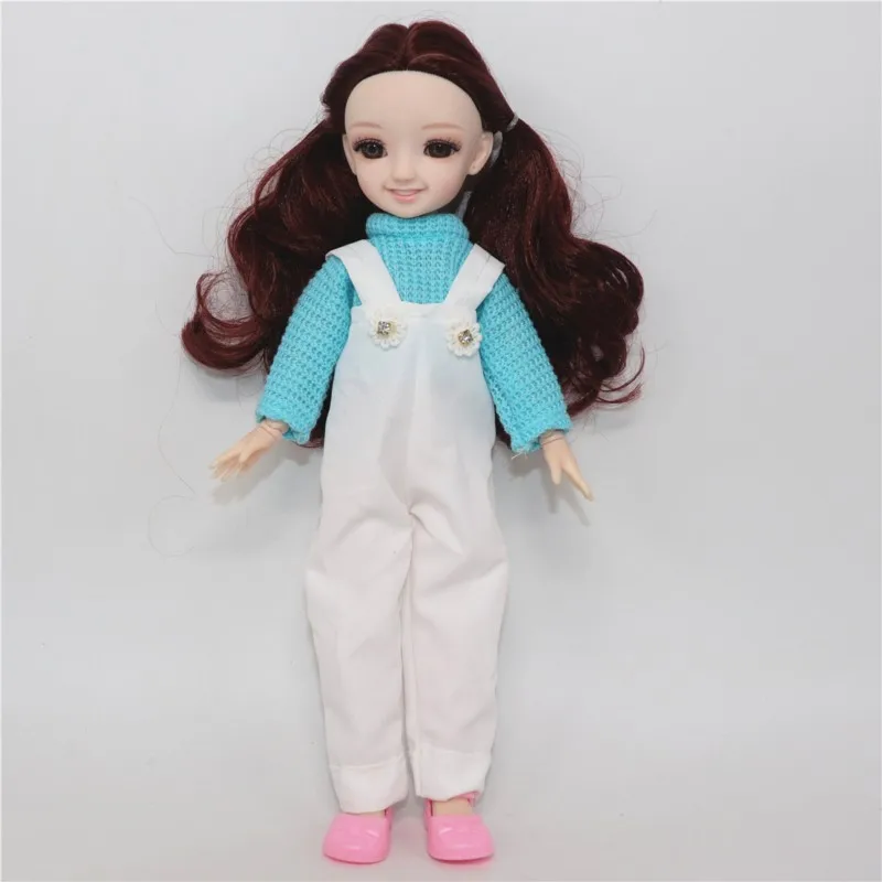 1/6 30cm Fat BJD Doll Clothes Accessories Body College Style Wearable Clothes Suit Children DIY Dress Up Toy Girl Fashion Gifts