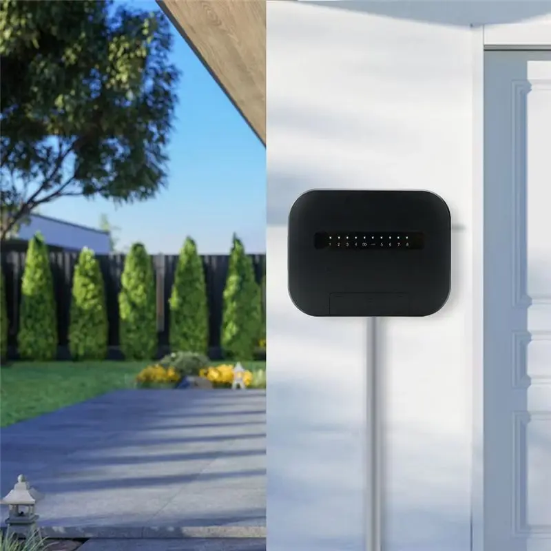 A27F-Install APP Control 8 Zone Smart Sprinkler Controller,Wifi Sprinkler System Irrigation System For Garden