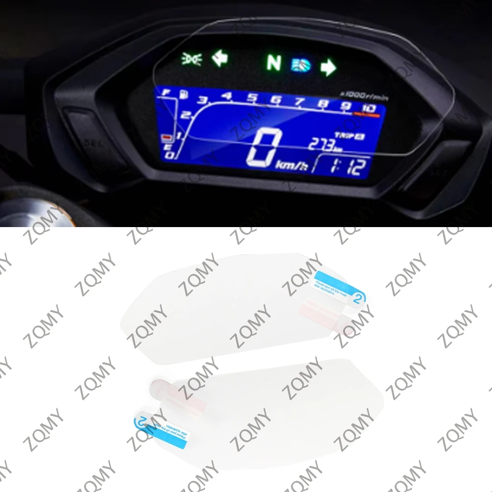 For Yamaha CB190R CB190X Motorcycle Speedometer Scratch Screen Protector Dashboard Protective Film 2Pcs/Set