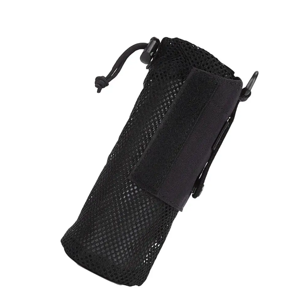 

Portable Water Bag Water Bottle Bag For Hiking Lightweight Pouch Folding Outdoor Hiking Sturdy Durable Mesh Bottom 550ml
