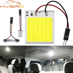 T10 C5W Car Led Cob 16/24/36/48SMD White Parking Bulb Auto Interior Reading Panel Lamp Super Bright Festoon License Plate Lights