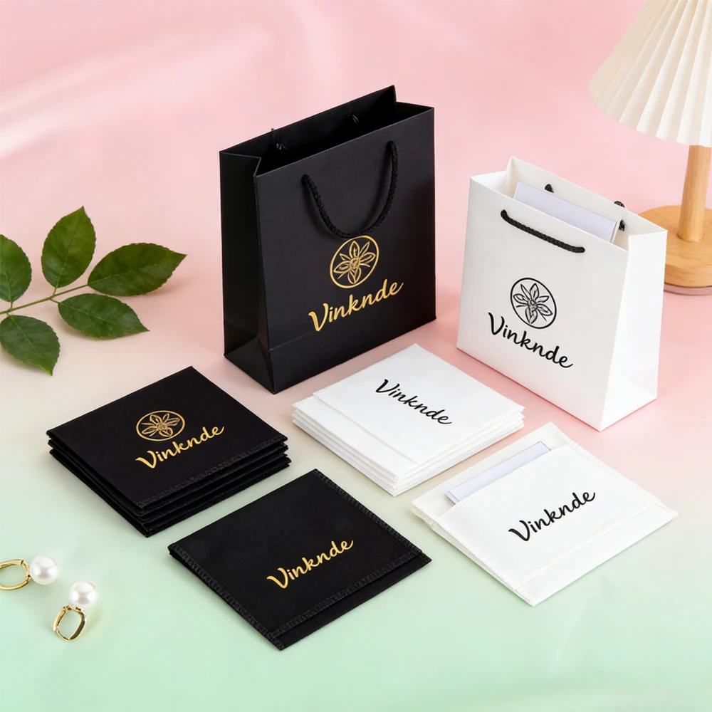 

50/100 шт., индивидуальный логотип, белый, черный, бежевый, хлопковый льняной конверт, чехол 22x17 см, держатель для свадебного подарка, сумка для упаковки ювелирных изделий для макияжа