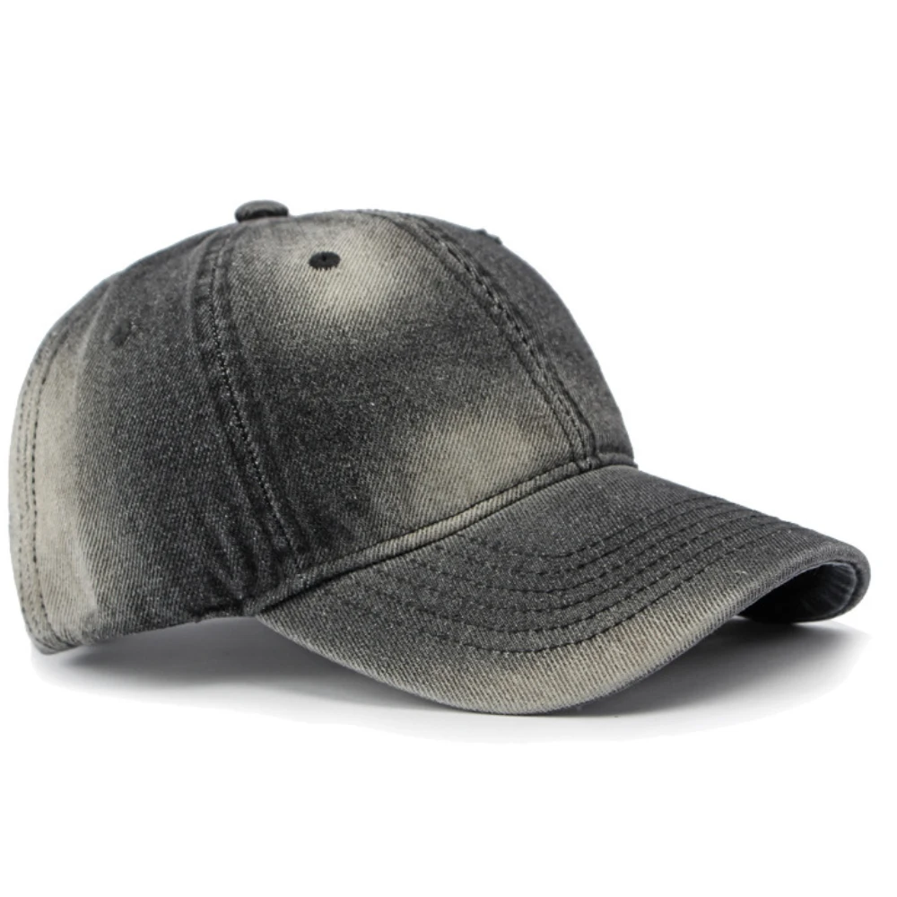 HT4347 washed Pamut Farmervászon Baseball kupak férfiak Nők Alkalmazkodó m snapback Baseball Kalap Apaállat Női 6 panels Kibuggyan Födémgerenda Nap sapkák