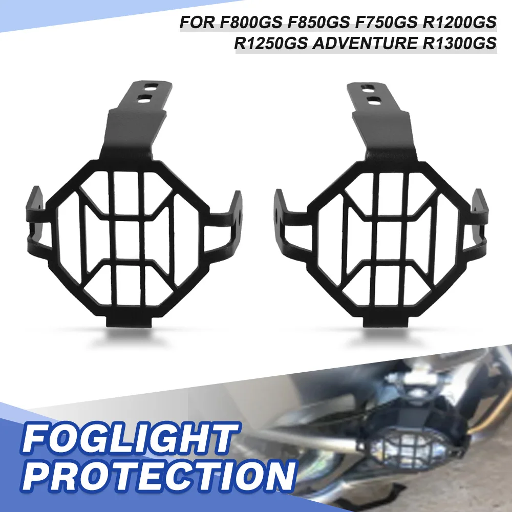 

For BMW F800GS F850GS 750GS R1200GS R1250GS ADV R1300GS Headlight Protector Grille Fog Light Guard Cover Foglight Protection