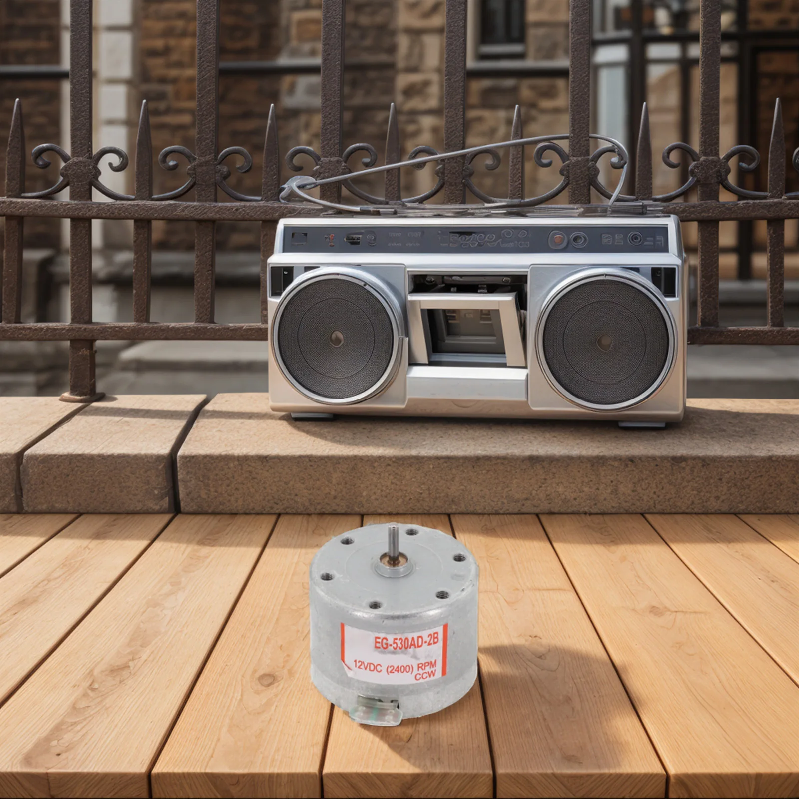Audio Playback 0.079 Shaft Diameter Audio Capstan Motor DC 12V Motor Stable Rotation Continuous Use Easy To Install