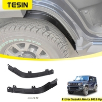 TESIN Rear Door Fender Wheel Arch Liner Lining Splash Guard Protection Mudguard for Suzuki Jimny 4 Door 2019-2021 2022 2023 2024